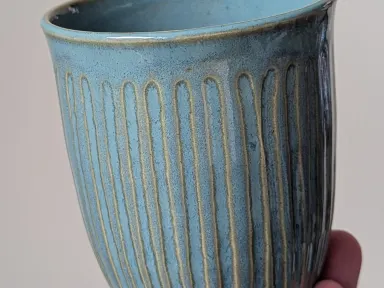 Blauwe bekers — foto 5