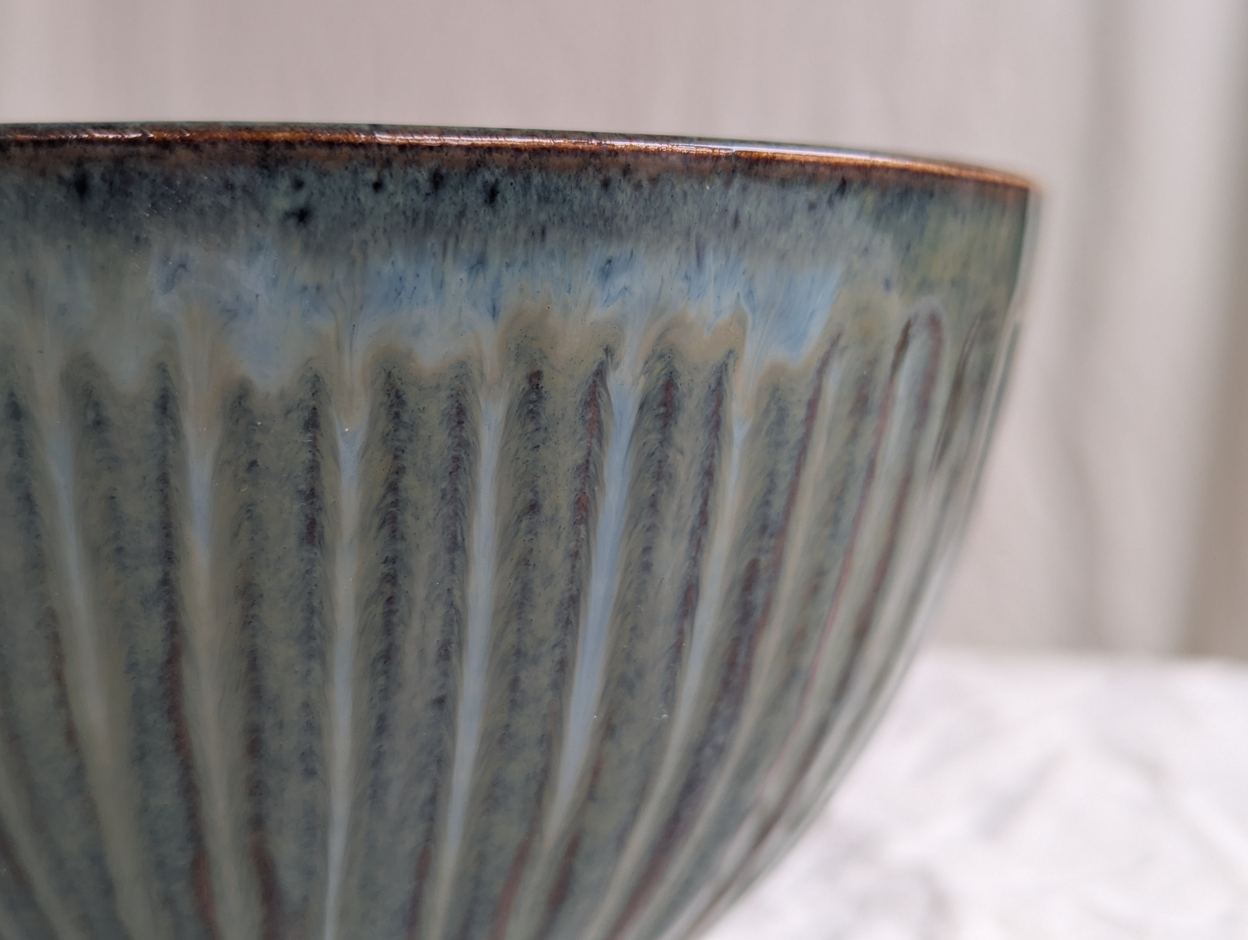 Kommen - donkerblauw